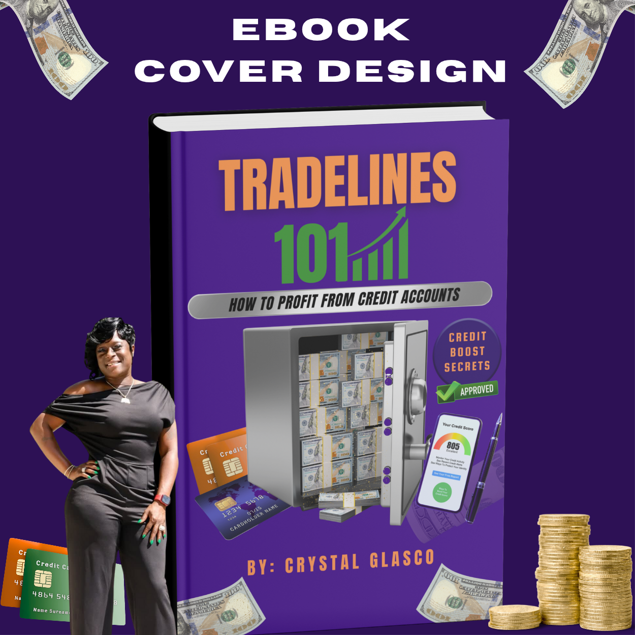 Custom Digital eBook Cover Design (Up To 7 Business Days)