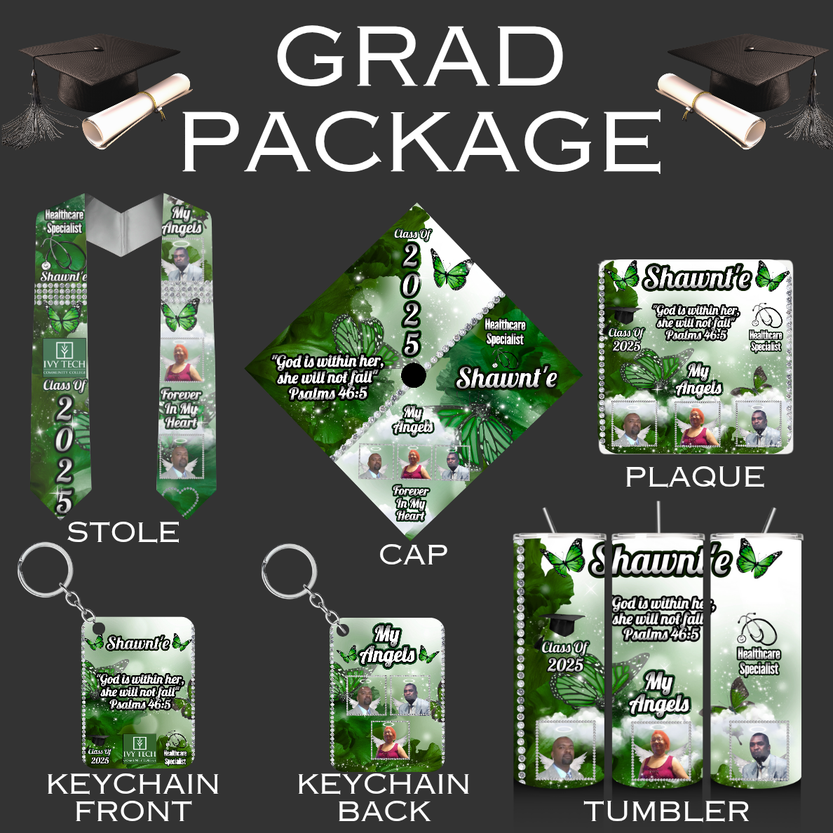 Grad Package (Turnaround Time Up To 10-14 Business Days)