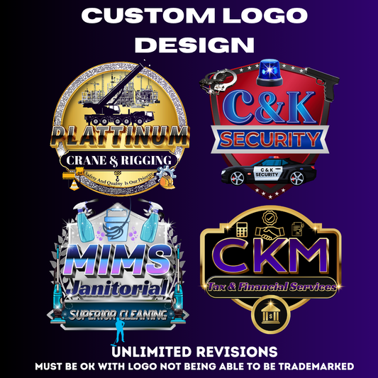 Custom Logo Design & Brand Board (Turnaround Time: Up To 7 Business Days)