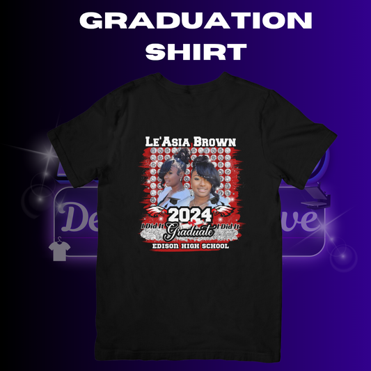 Custom Grad Shirt (Turnaround Time: Up To 7 Business Days)