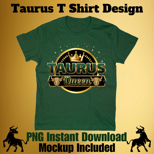 Taurus PNG Design (Mockup Included)