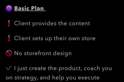 Learn & Launch Bundle: Digital Product Creation & 1-on-1 Coaching (3 Zoom Sessions-1 Hour Each)