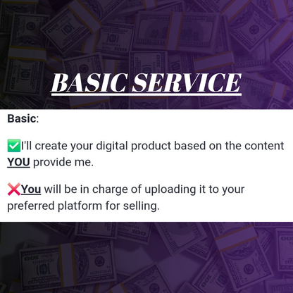 Digital Product Creation Service