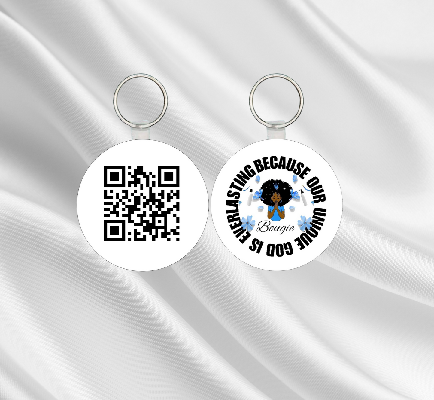 QR Code Keychain