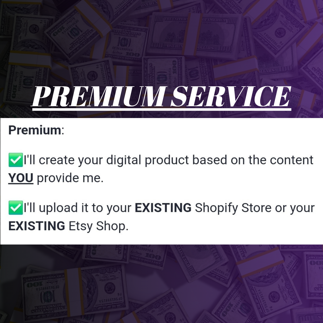 Digital Product Creation Service
