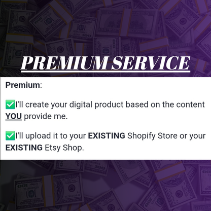 Digital Product Creation Service