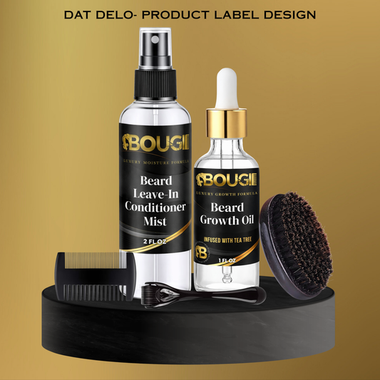 Custom Product Label Design & Mockups