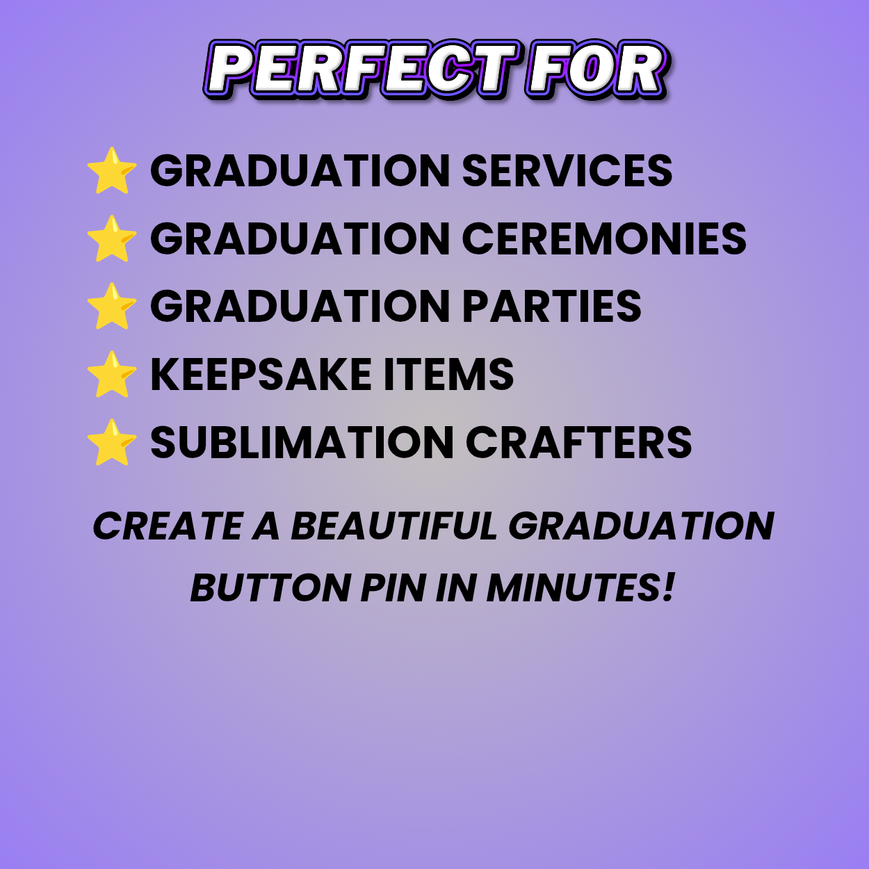 Green Black Grad Button Pin Design Editable Template