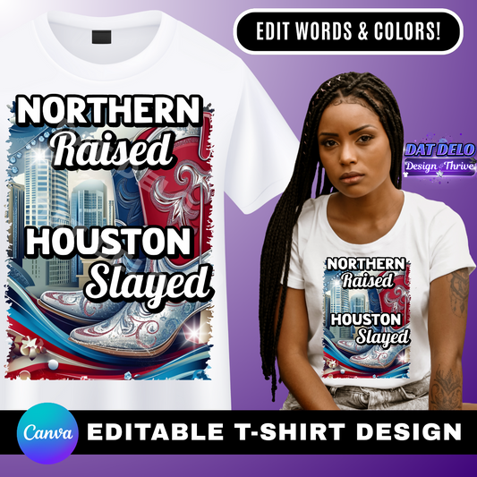 Editable Northern Raised Design & Mockup (CanvaPro)