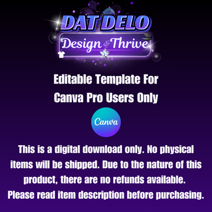 Editable Basketball Memorial Stole Design & Supply List (CanvaPro)
