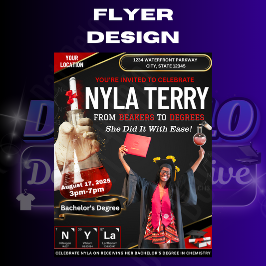 Custom Digital Flyer (Up To 7 Business Days)