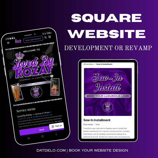 Square Website Development Or Revamp