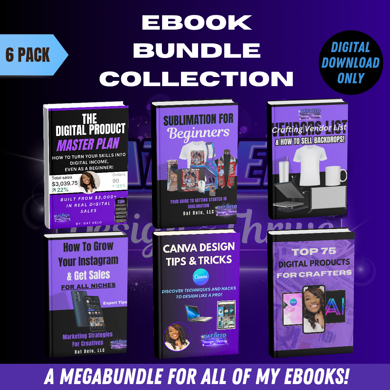 6 Pack Ebook MegaBundle Collection!