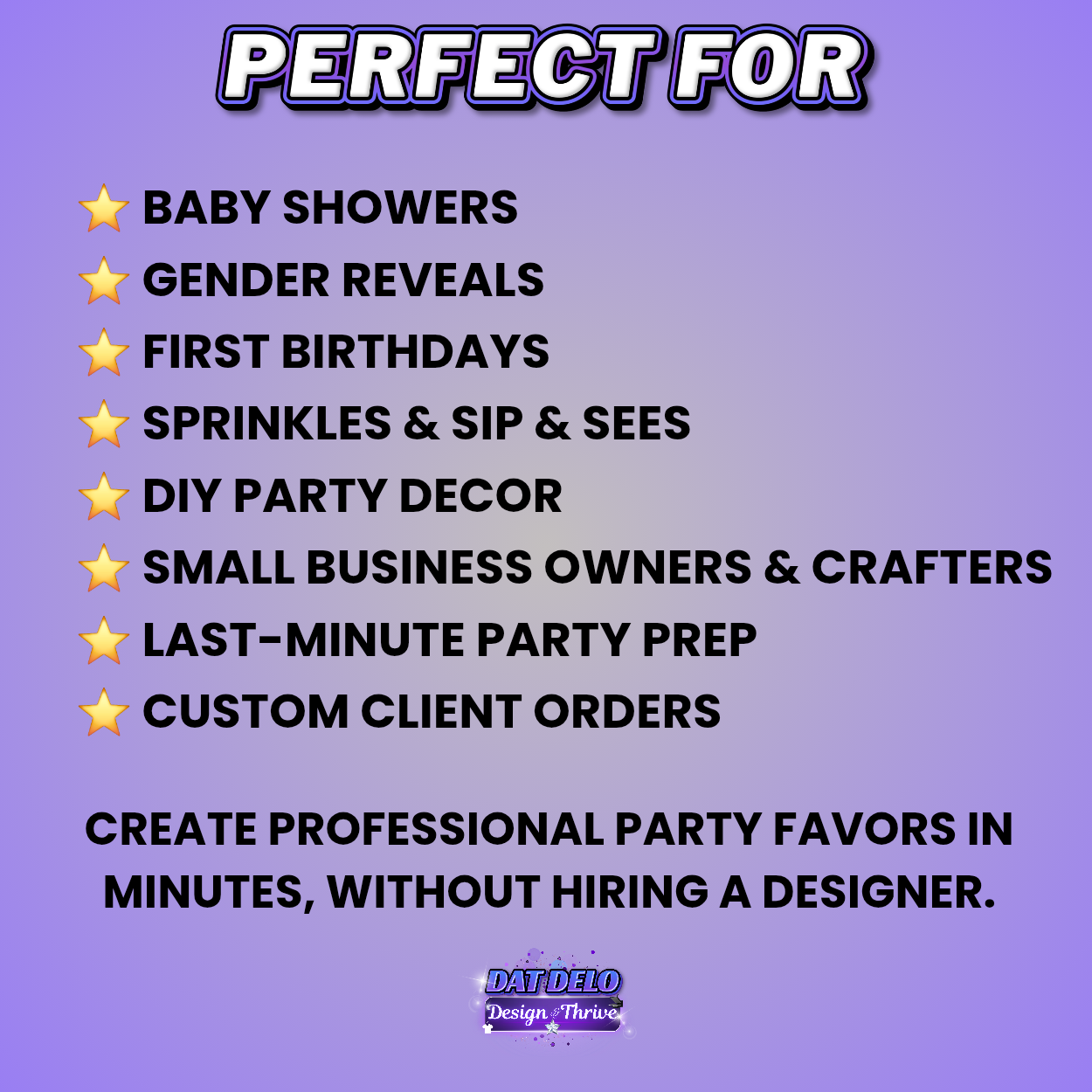 Teddy Bear Baby Shower Party Favors Editable Designs, 6 Pre-Sized Templates (CanvaPro)