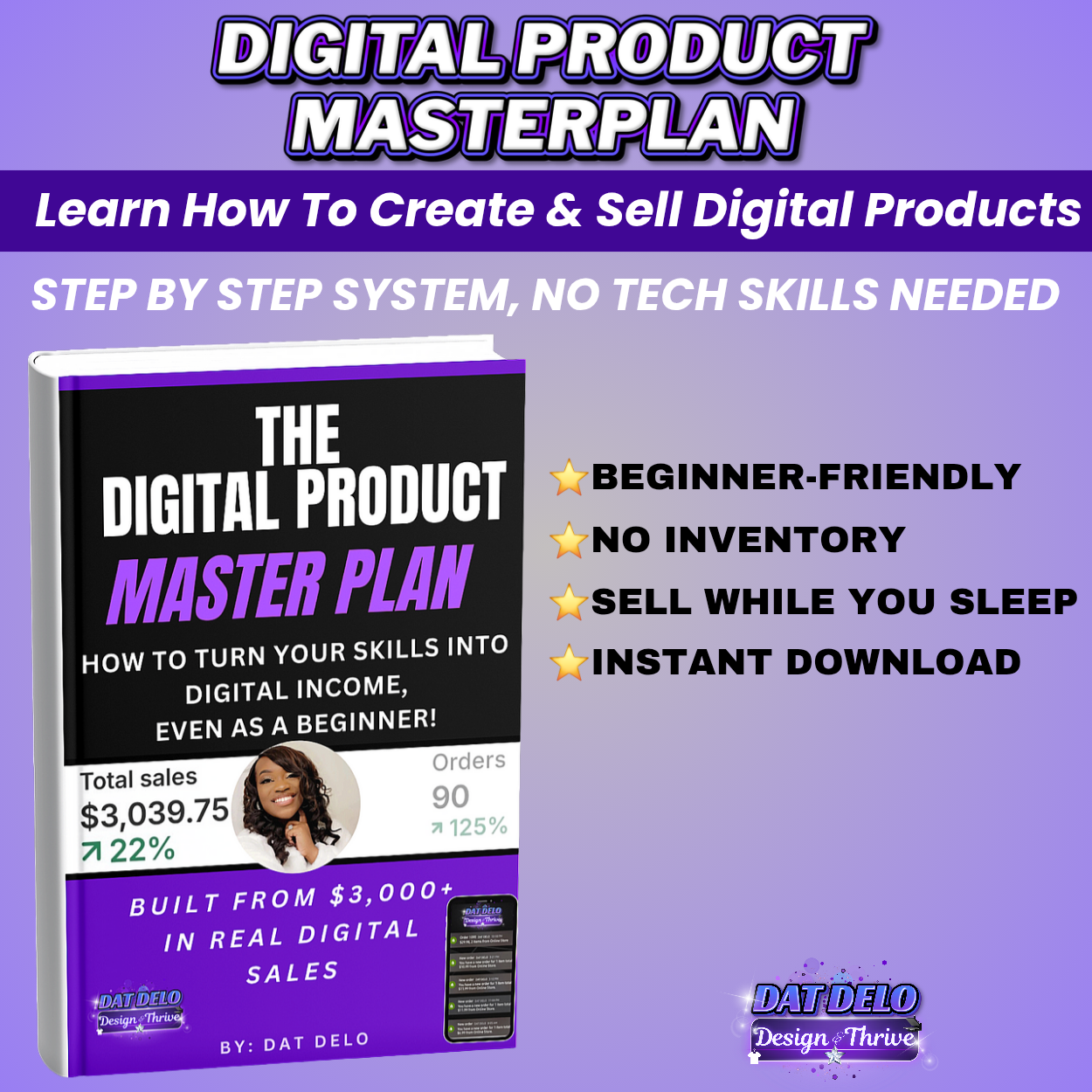Digital Product Masterplan: A Step-By-Step System to Build Digital Income