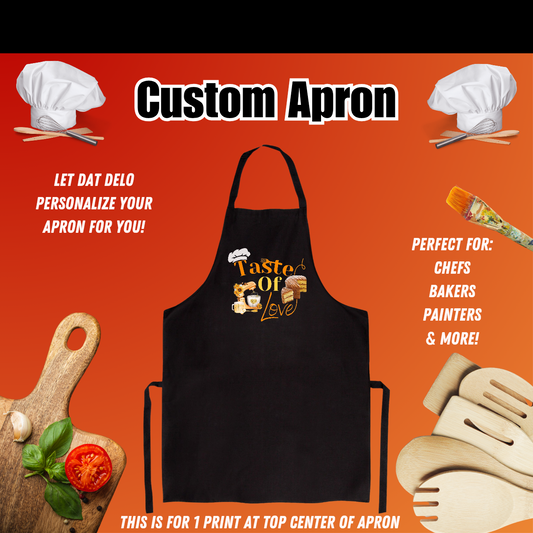 Custom Apron (Turnaround Time Up To 7 Business Days)