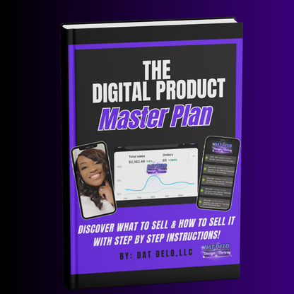 Digital Product MasterPlan eBook