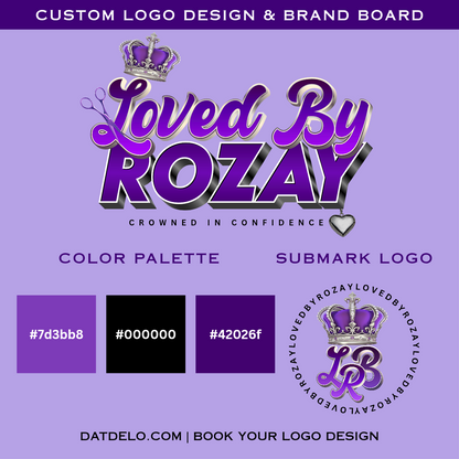 Custom Logo Design & Brand Board (Turnaround Time: Up To 7 Business Days)
