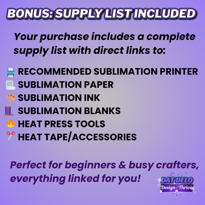 Diamond Rose Grad Stole Design Editable Template (Includes Supply List)